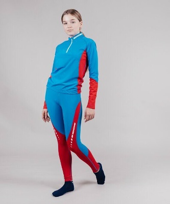 Гоночный костюм NORDSKI Base Jr. Blue/ Red NSJ454987