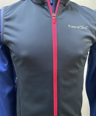 Жилет женский Nordski Motion blueberry/Pink