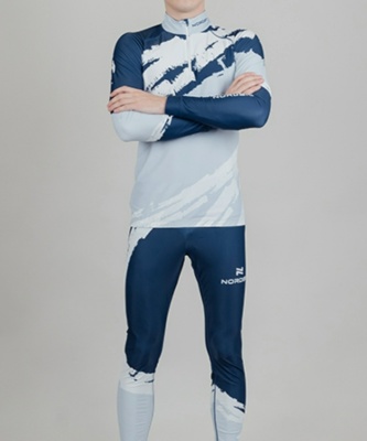 Комбинезон гоночный Nordski Premium Pearl Blue