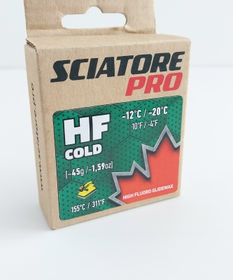 Твердый парафин Sciatore Pro HF Cold (-12°С/-20°С), 45 гр.