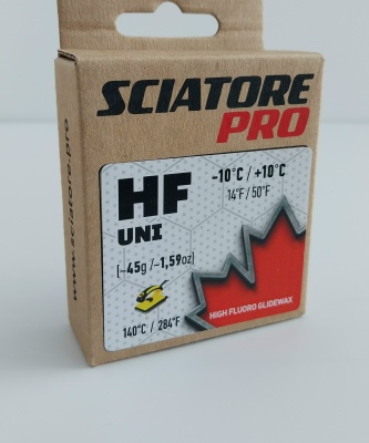 Твердый парафин Sciatore Pro HF Universal (-10°С/+10°С), 45 гр.