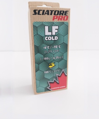Твердый парафин Sciatore Pro LF Cold (-6°С/-15°С), 180 гр.