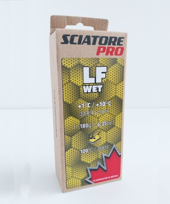 Твердый парафин Sciatore Pro LF Wet (+1°С/+10°С), 180 гр.