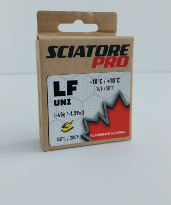 Твердый парафин Sciatore Pro LF Universal (-10°С/+10°С), 45 гр.