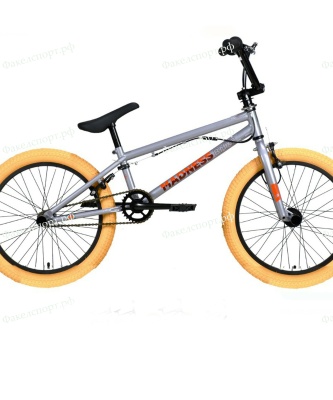Велосипед Stark'22 Madness BMX 2 серый/красный/кремовый