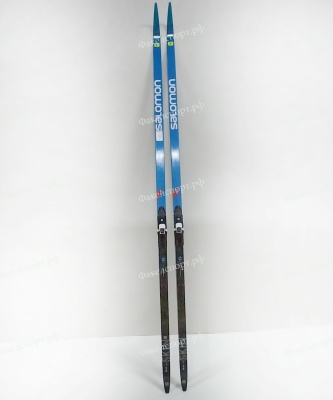 Б/У Лыжи Salomon S/LAB Carbon Classic Skin с креплениями Prolink 201