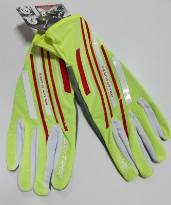 Перчатки для лыжероллеров SKI TIME ROLLERSKI салатовые