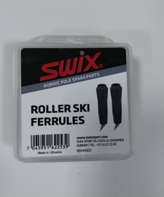 Наконечники SWIX Ferrules RDHH922 10 мм к лыжным палкам чёрные