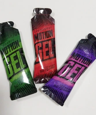 Энергетический гель Motion Gel (3 вкуса)