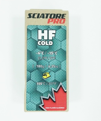 Твердый парафин Sciatore Pro HF Cold (-6°С/-15°С), 180 гр.