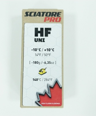 Твердый парафин Sciatore Pro HF Universal (-10°С/+10°С), 180 гр.
