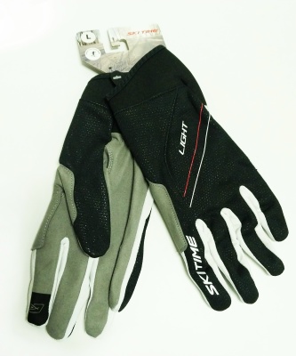 Перчатки SKI TIME Race 1.0 Race 1 Black/White