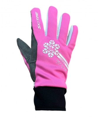 Перчатки Ski Time SPHERE Thermo E. VALBE Pink М