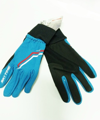 Перчатки SKI TIME thermo Blue