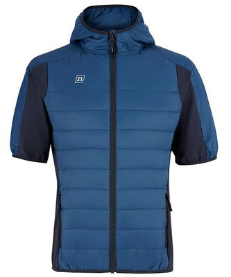 Тёплый Ветрозащитный жилет Noname Hybrid Ski Vest 24 UX Navy/Med Blue