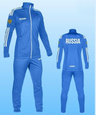 Разминочный костюм SkiNsk синий