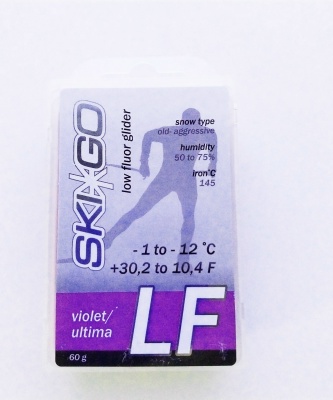 Парафин Ski-Go LF Violet, -1/-12, 60 г