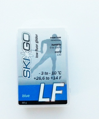 Парафин Ski-Go LF blue, -3/-10, 60 г