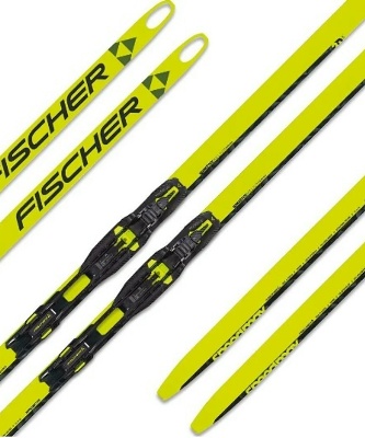 Беговые лыжи FISCHER Speedmax Helium Skate Plus Stiff 191 с креплениями FISCHER World Cup Skate IFP