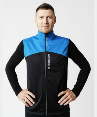 Жилет разминочный Nordski ACTIVE Blue/Black