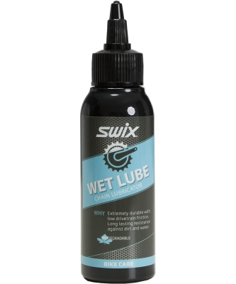 Смазка для цепи для сырой погоды SWIX Bike Lube Wet, 100 ml
