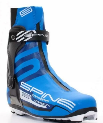 Лыжные ботинки NNN Spine Carrera Carbon Pro 598-M черный/синий