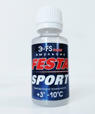 Эмульсия для лыж Фэста Э-FS super (+3/-10), 50 гр