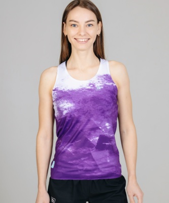 Майка NONAME COMP SINGLET 26 WOS LIGHT PURPLE