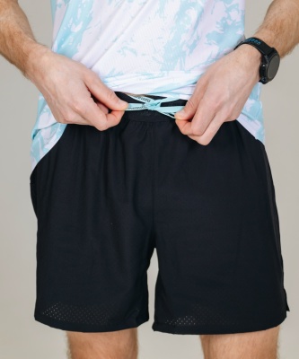 Шорты NONAME SPEED TECH 2IN1 SHORTS 2.0 26 MEN BLACK