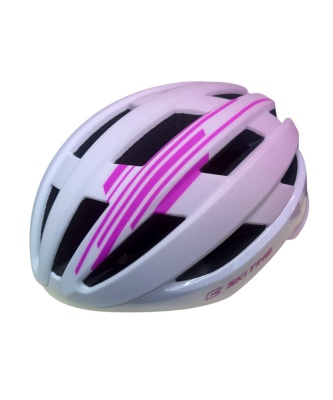 Шлем для лыжероллеров SKI TIME Race 2026 Pink-White