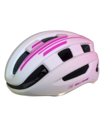 Шлем для лыжероллеров SKI TIME Sphere 2026 Pink-White