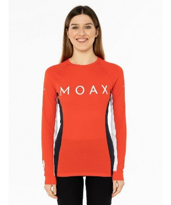 Термофутболка MOAX Race LS с дл.рукавом женская ярко-красный