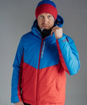 Утепленная куртка Nordski Montana Blue/Red