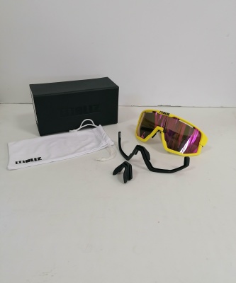 Очки BLIZ FUSION MATT YELLOW FRAME