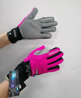 Лыжные перчатки SKI GO X-skin Lady Thermo Pink