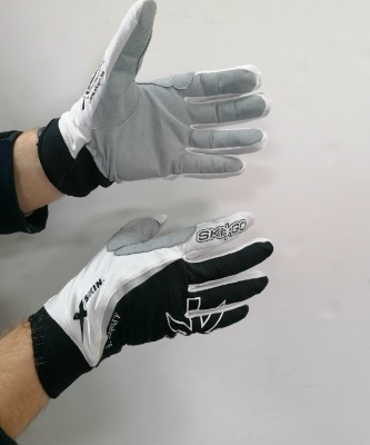 Лыжные перчатки SKI GO X-skin (Poltoanin) Black/White